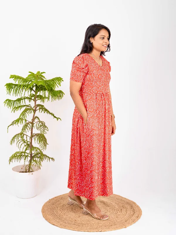 Maternity dress for a baby's first haircut Luxury Maxi Amaya Light Weight Dress