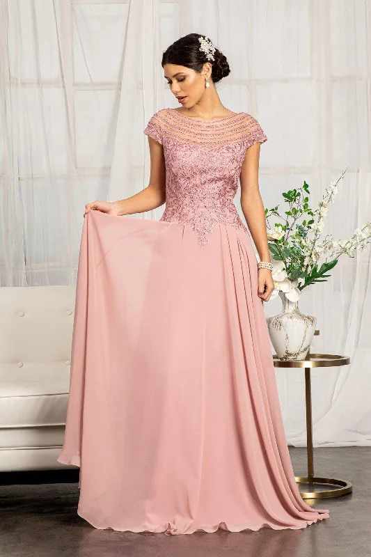 Strapless tulle wedding dresses for a fairy - tale feel​ Long Formal Chiffon Mother of the Bride Dress Sale