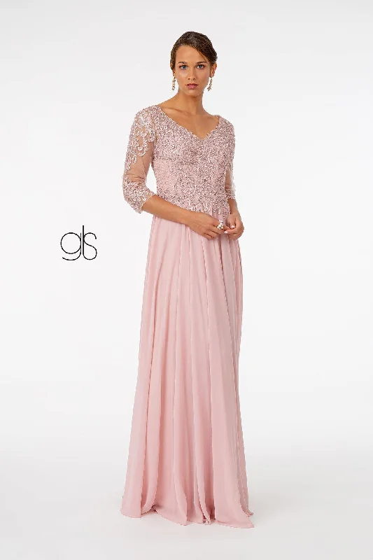 Ball gown style wedding dresses with sweetheart neckline​ Embroidered Bodice Evening Long Formal Dress