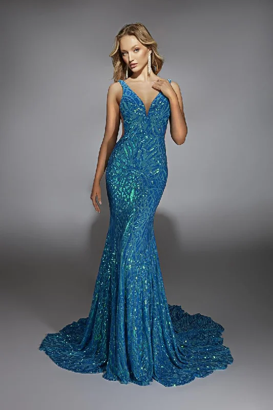 Mini dresses with patchwork designs for a unique style Alyce Prom Dress 61876
