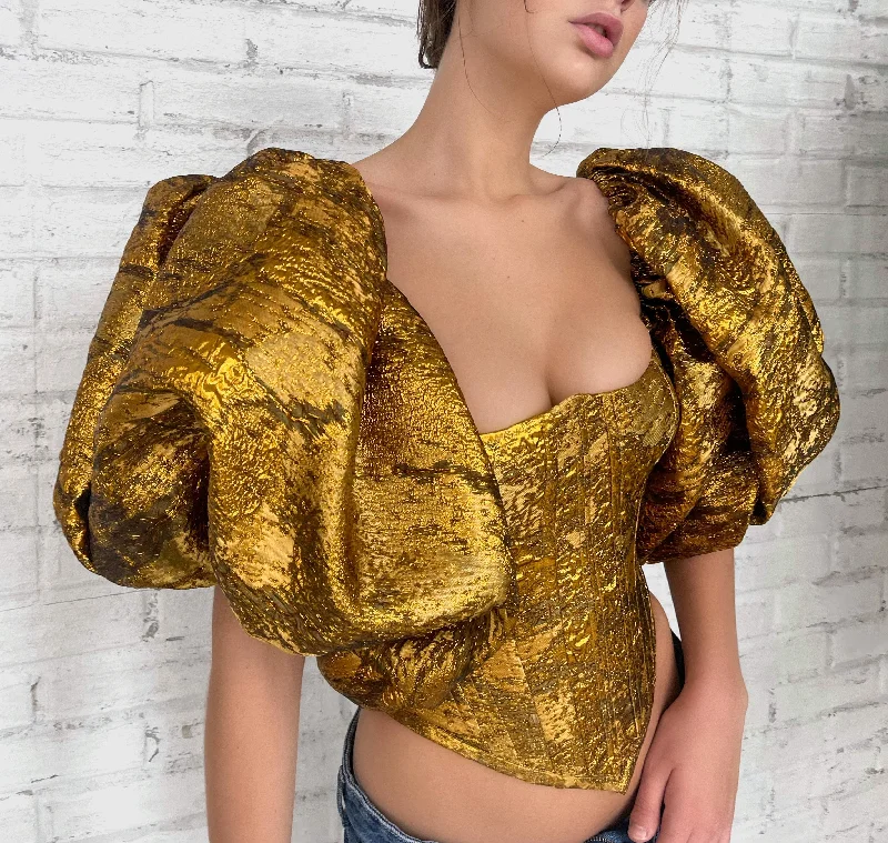 Mini dresses with beaded embellishments for a fancy event Golden Hour Corset