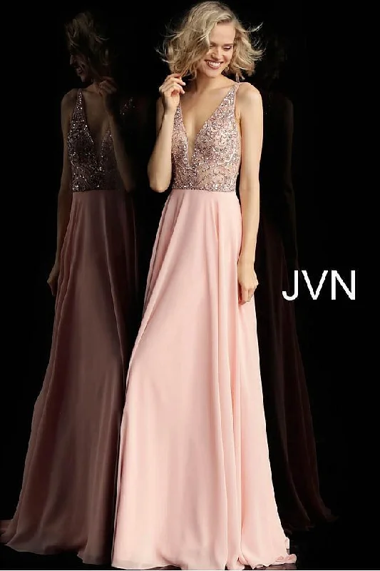 Beach - friendly wedding dresses made of lightweight fabric​ Jovani 60467 Long Prom Dress Sale