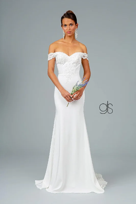 Tulle - over - satin wedding dresses for a soft look​ Jersey Long Dress Prom Dress Sale