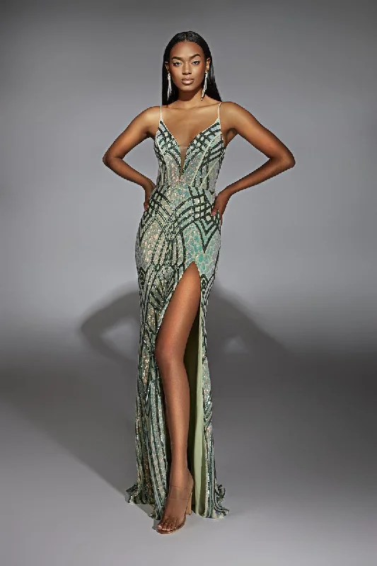 Mini dresses with wrap - around styles Alyce Prom Dress 61919