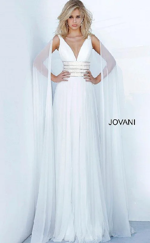 Maternity dress for a shopping spree Jovani 2113 Long Wedding Dress