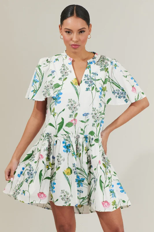 Cable - Knit Casual Dresses for a Traditional Style​ Clove Garden Floral Rock A By Trapeze Mini Dress