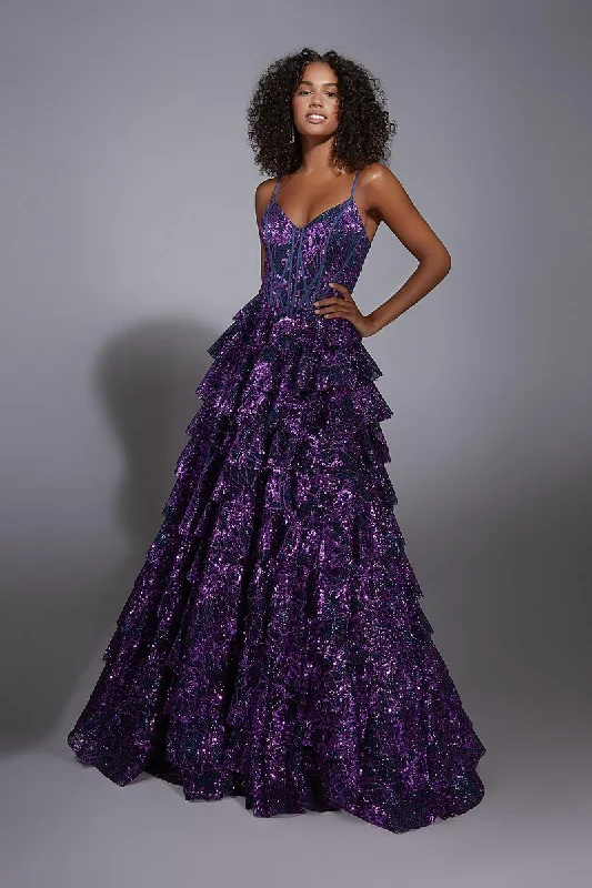 Strapless mini dresses for a beach vacation Alyce Prom Dress 61886