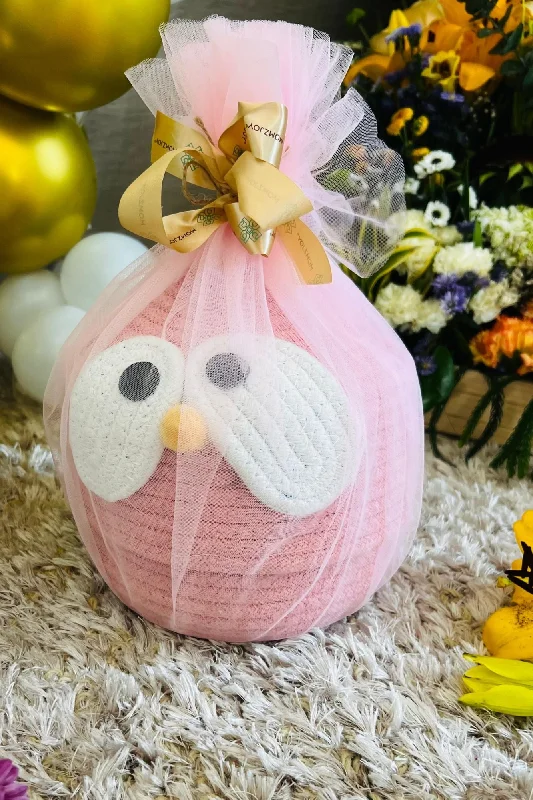 Maternity dress for a baby's first visit to the planetarium Cute Pink Jute Baby Welcome Gift Kit