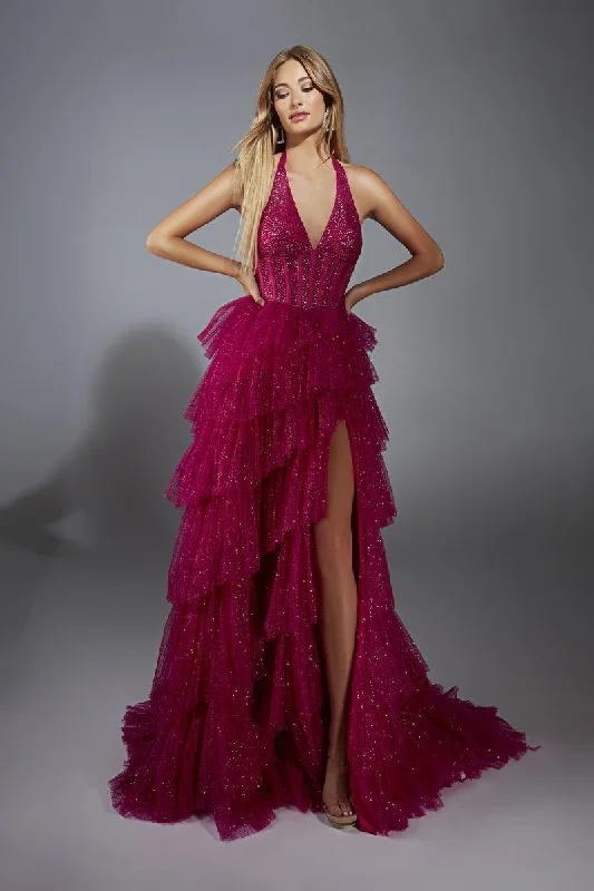 Mini dresses with cut - out details for a trendy look Alyce Prom Dress 61859