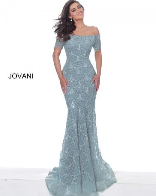Sheath satin wedding dresses for a sleek appearance​ Jovani Prom Long Formal Evening Dress Sale