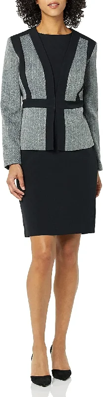 Maternity wrap dress with adjustable belt Le Suit Short Sleeveless Jacket Cocktail Dress
