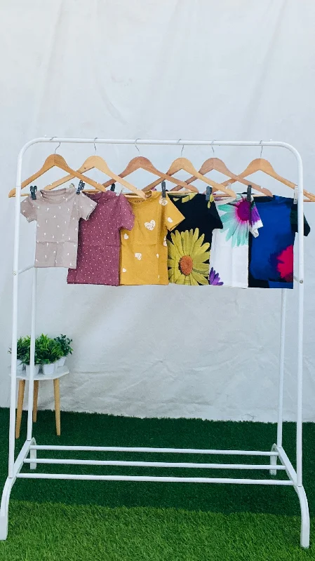 Maternity dress for a baby's first haircut Pack of 5 Unisex Baby  t-shirt( any 5 available colours will be given )