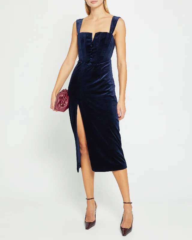Midi dresses with halter necks for a stylish and comfortable option Klarissa Dress