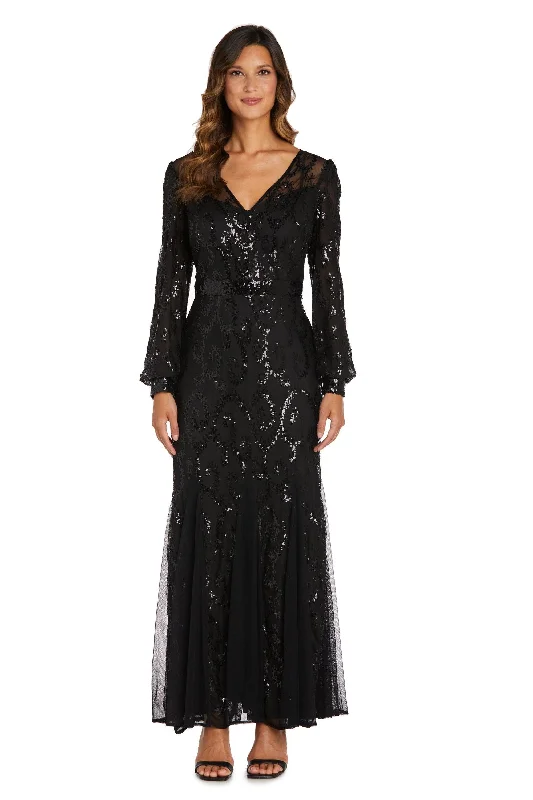 Ball gown style wedding dresses with sweetheart neckline​ R&M Richards 5649 Long Mother Of The Bride Dress