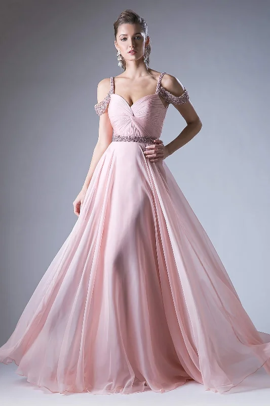 Empire waist wedding dresses with beaded bodices​ Cinderella Divine P211 Prom Long Formal Off Shoulder Evening Dress