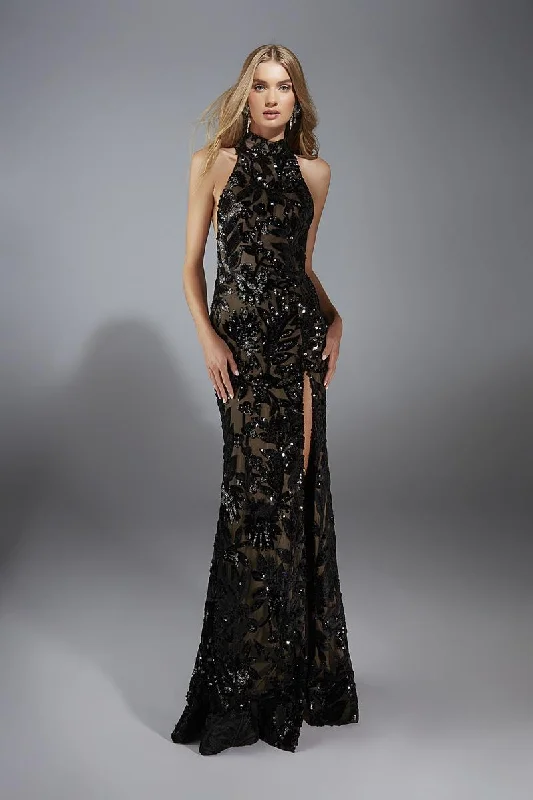 Mini dresses with asymmetric hems for a fashion - forward look Alyce Prom Dress 61979
