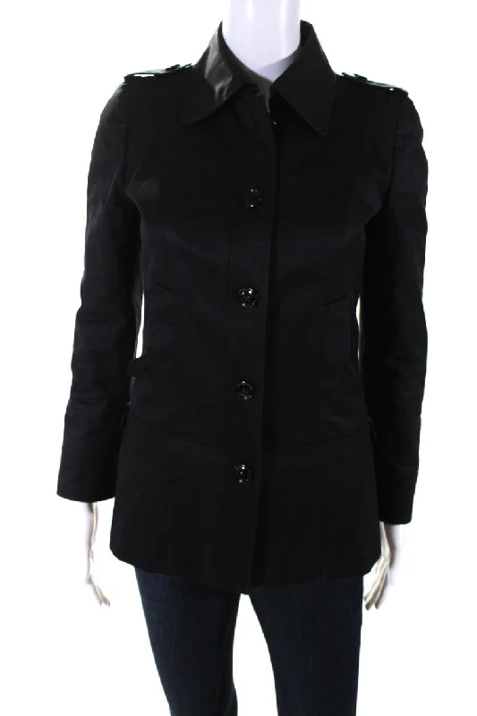 Oversized women's wool coats in a monochromatic look for a trendy outfitDolce & Gabbana Womens Button Front Collared Light Jacket Black Oversized women's wool coats in a monochromatic look for a trendy outfitDolce & Gabbana Womens Button Front Collared Light Jacket Black