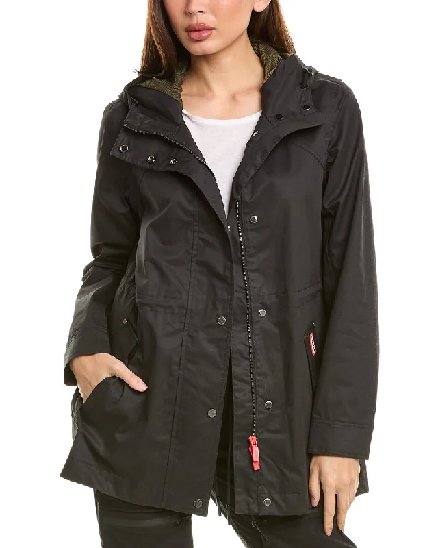 Quilted down women's coats with removable hoods for outdoor activitiesHunter Adela Classic Rain Jacket Adela Classic Rain Jacket Quilted down women's coats with removable hoods for outdoor activitiesHunter Adela Classic Rain Jacket Adela Classic Rain Jacket
