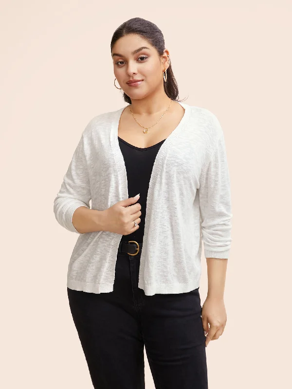 button down women cardigan with vintage buttonsSolid Kimono Collar Knit Cardigan