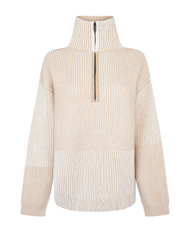 Plus Size Women's Sequined Sweaters for Special OccasionsHINTERLAND ZIP THRU SWEATER