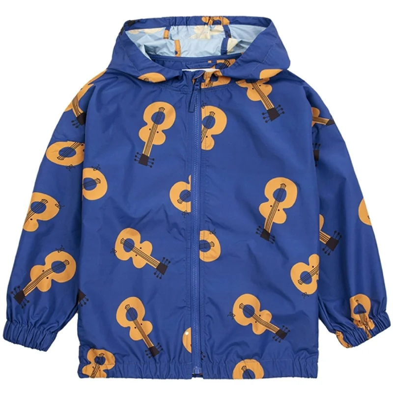 Women's trench coats with a removable belt for customizable stylingBobo Choses Acoustic Guitar All Over Wind Stopper Blue Women's trench coats with a removable belt for customizable stylingBobo Choses Acoustic Guitar All Over Wind Stopper Blue