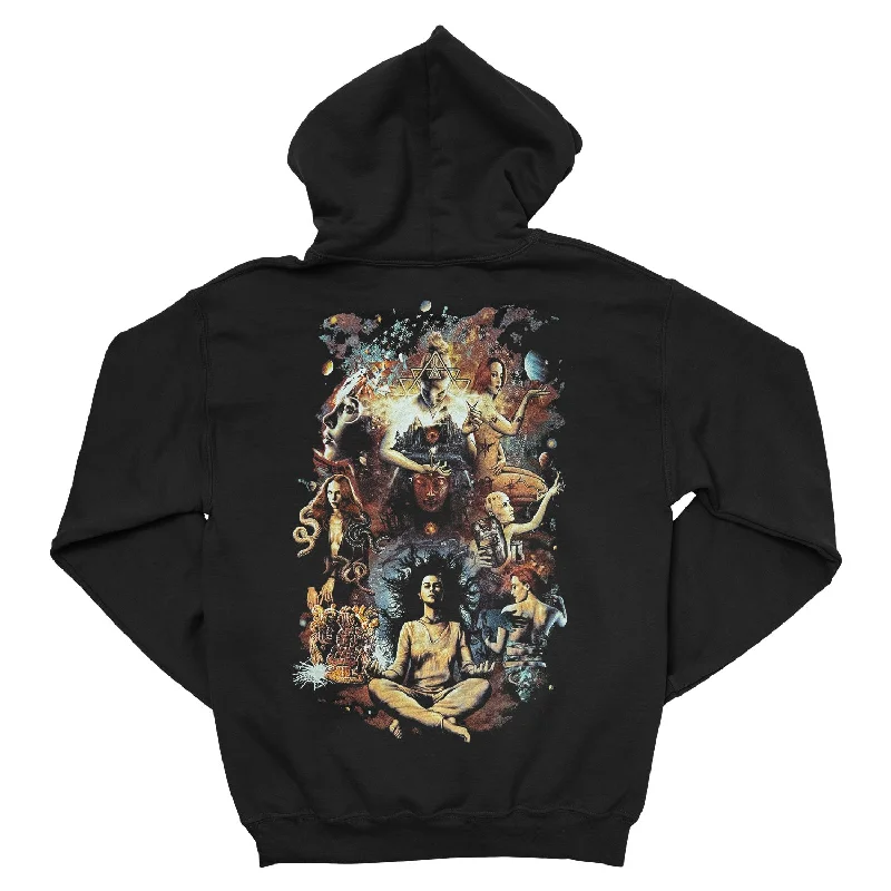 Women's oversized cropped hoodie with drawstrings for a trendy lookEpica "UNIVERSE V.2 ZIP HOODIE" Zip Hoodie Women's oversized cropped hoodie with drawstrings for a trendy lookEpica "UNIVERSE V.2 ZIP HOODIE" Zip Hoodie