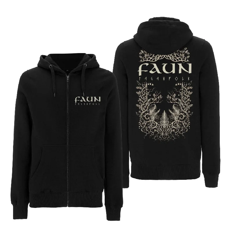Women's pullover hoodie with a side slit for a modern and relaxed fitFaun "Herbal" Zip Hoodie Women's pullover hoodie with a side slit for a modern and relaxed fitFaun "Herbal" Zip Hoodie