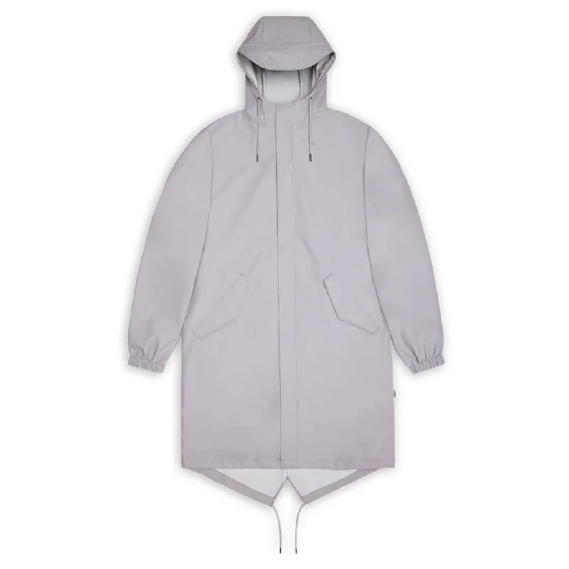 Women's trench coats with a removable belt for customizable stylingFishtail Parka