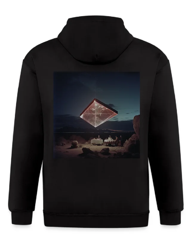 Women's crew - neck sweatshirt in a heather gray shade for a classic and versatile optionFour Stroke Baron "Data Diamond" Zip Hoodie Women's crew - neck sweatshirt in a heather gray shade for a classic and versatile optionFour Stroke Baron "Data Diamond" Zip Hoodie