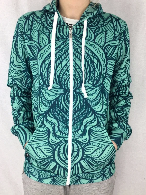 Women's mock - neck sweatshirt made of moisture - wicking material for fitness useGreater Green Unisex Zip Hoodie Women's mock - neck sweatshirt made of moisture - wicking material for fitness useGreater Green Unisex Zip Hoodie