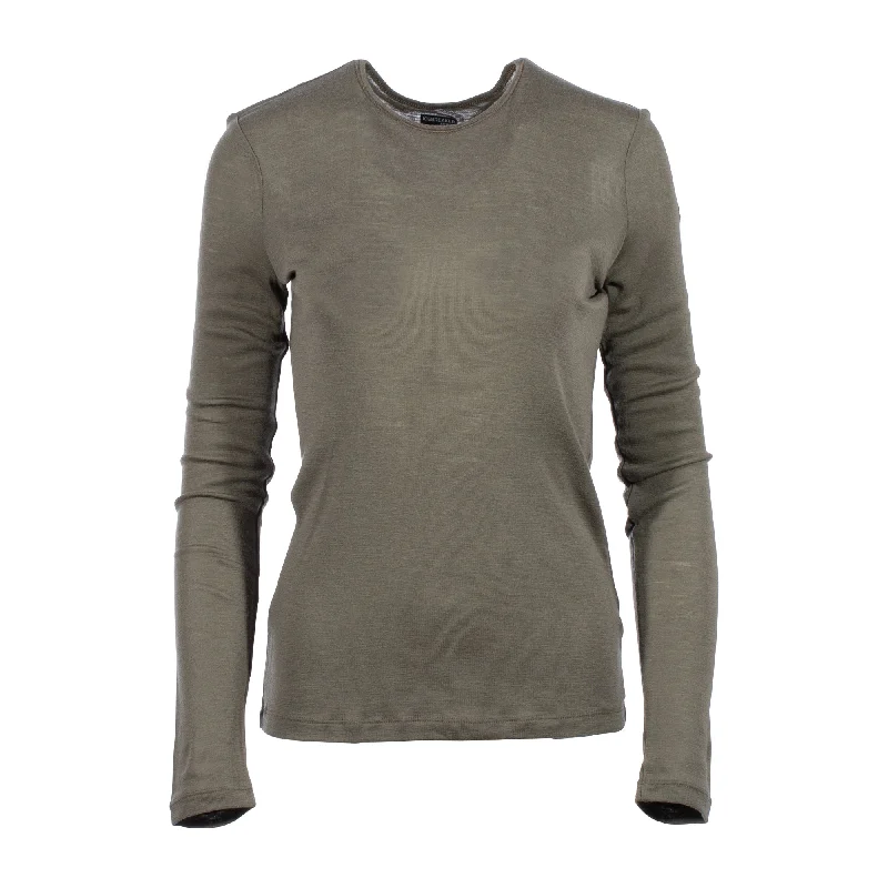 Women's sherpa - lined hoodie for extreme cold weather outdoor activitiesLadies Longarm Shirt Everyday Merino 175 Women's sherpa - lined hoodie for extreme cold weather outdoor activitiesLadies Longarm Shirt Everyday Merino 175