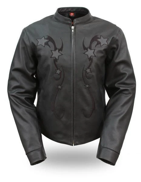 Women's long - line cardigan jackets in a soft knit for a cozy and elegant lookLadies Breakout Star Jacket