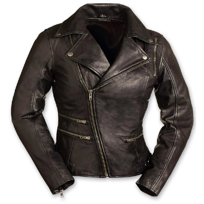 Women's military - style jackets with epaulets for a tough and fashionable appearanceLadies Monte Carlo Jacket Blk Women's military - style jackets with epaulets for a tough and fashionable appearanceLadies Monte Carlo Jacket Blk