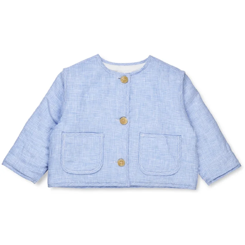 Women's long - line cardigan jackets in a soft knit for a cozy and elegant lookLalaby Pepita Check Frey Jacket