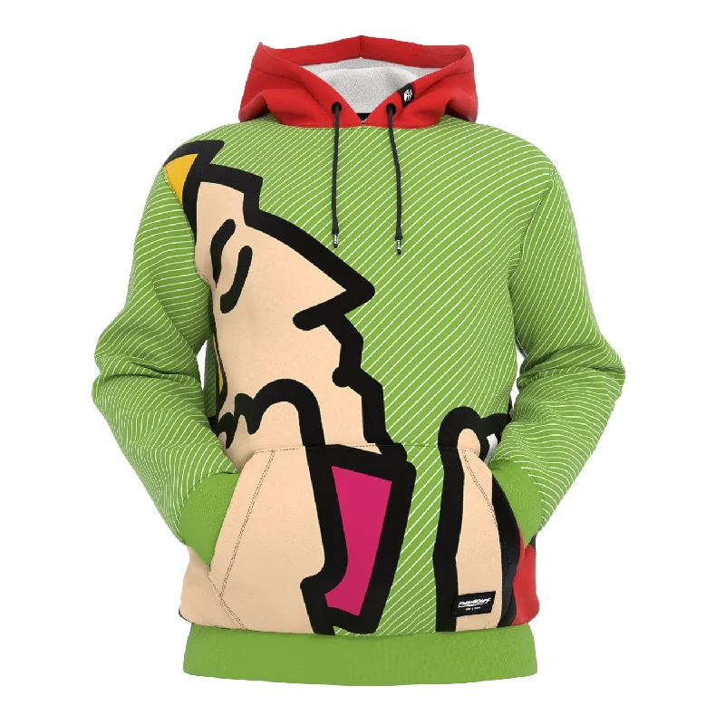 Women's hoodie with a detachable hood for customizable stylingParlo Gratis Hoodie