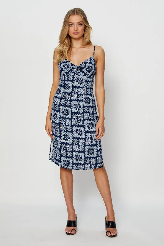 Mermaid - Style Women Dress with a Fitted Silhouette for Special OccasionsPrint Bodycon Dress Mini