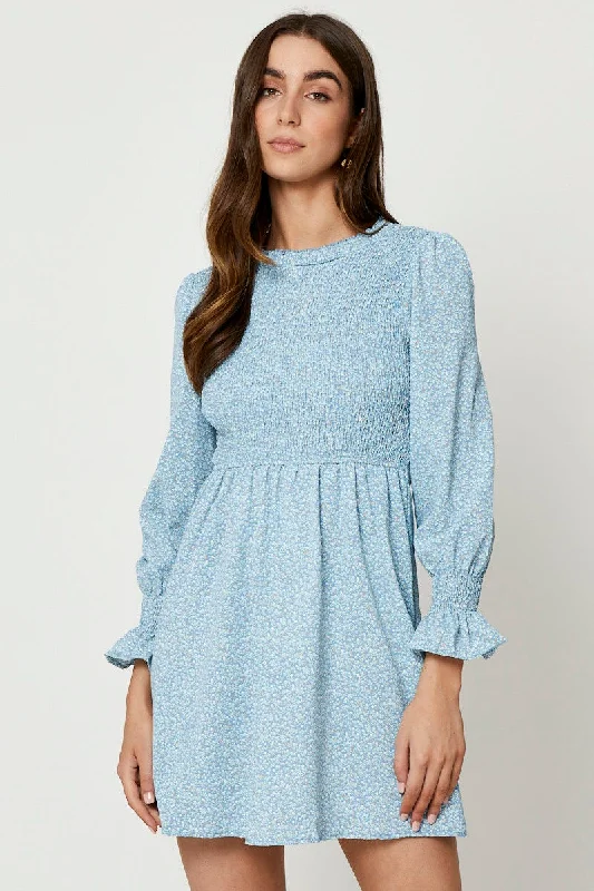 Mermaid - Style Women Dress with a Fitted Silhouette for Special OccasionsPrint Skater Dress