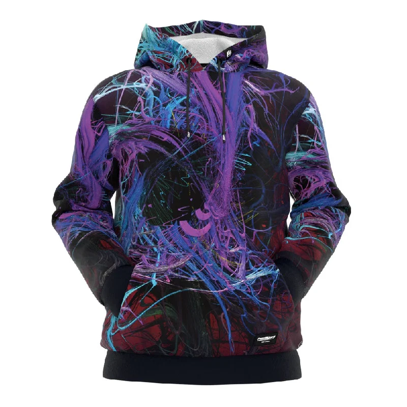 Women's cropped sweatshirt with a slogan graphic for a fun and expressive lookUnnaturally Alien 47: Winter Hoodie Women's cropped sweatshirt with a slogan graphic for a fun and expressive lookUnnaturally Alien 47: Winter Hoodie