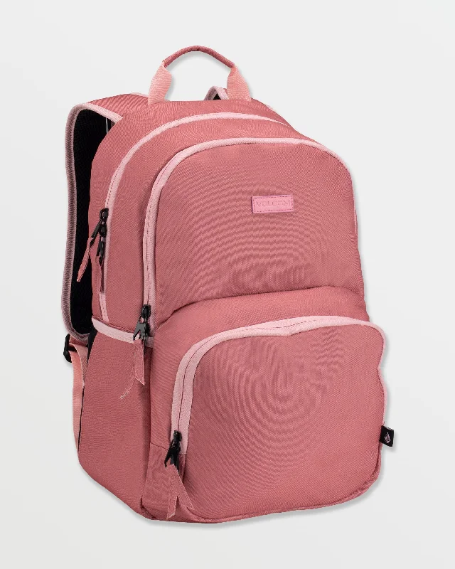Women's denim jackets with distressed details for a casual and edgy lookUpperclass Backpack - Mauve Rose Women's denim jackets with distressed details for a casual and edgy lookUpperclass Backpack - Mauve Rose