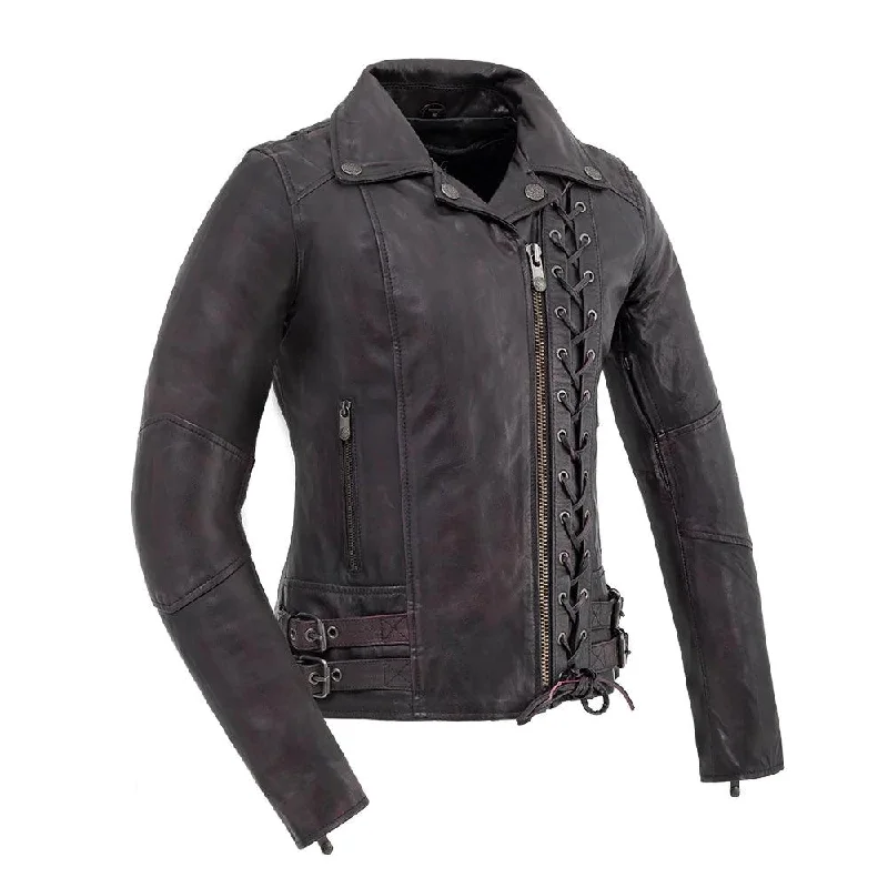Women's double - breasted tweed jackets in classic colors for a sophisticated office lookWildside Women's Motorcycle Leather Jacket by First MFG Women's double - breasted tweed jackets in classic colors for a sophisticated office lookWildside Women's Motorcycle Leather Jacket by First MFG