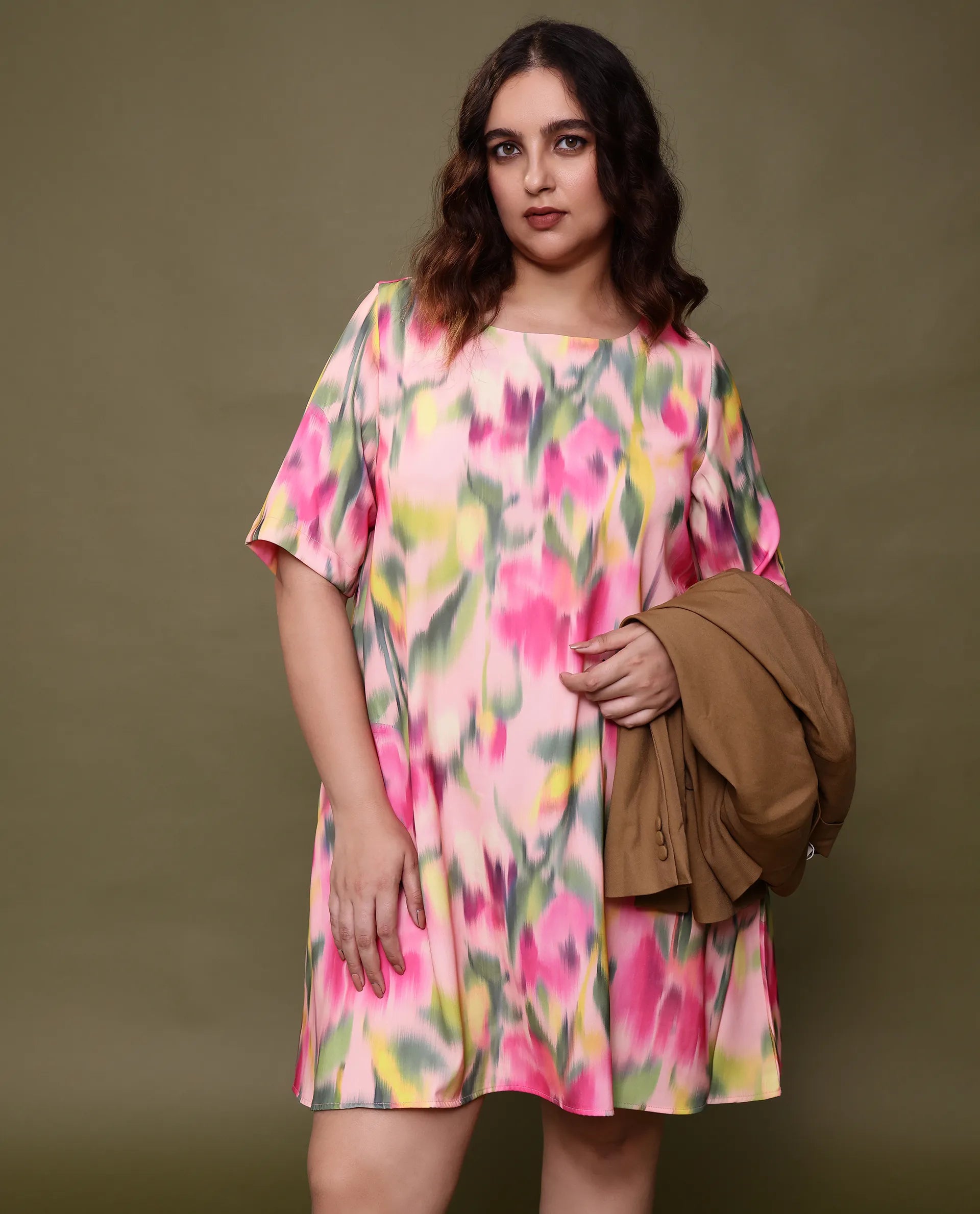 Maxi Women Dress with Floral Print for a Bohemian Vibe Maxi Women Dress with Floral Print for a Bohemian Vibe Rareism Women Henkim Multi Printed Dress