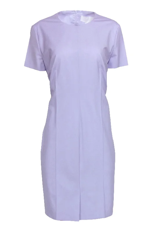 Lace - Embellished Women Dress for an Elegant and Sophisticated Appearance Lace - Embellished Women Dress for an Elegant and Sophisticated Appearance Hugo Boss - Lavender Short Sleeve Shift Dress Sz 12