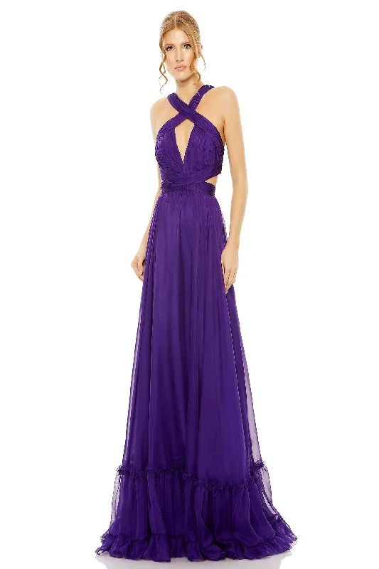 Plus Size Women Dress with a Flattering A - Line Cut for Comfort and Style Plus Size Women Dress with a Flattering A - Line Cut for Comfort and Style Mac Duggal 68474