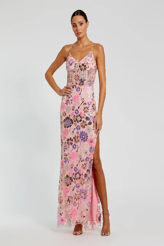 Little Black Women Dress with Sequins for a Glamorous Night Out Little Black Women Dress with Sequins for a Glamorous Night Out Mac Duggal 68718