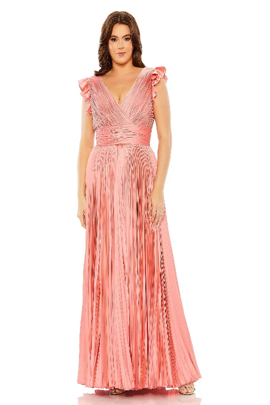 Wrap - Style Women Dress with Adjustable Fit for All Body Types Wrap - Style Women Dress with Adjustable Fit for All Body Types Mac Duggal 77006