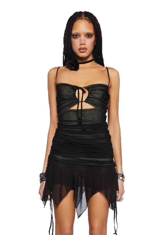 Little Black Women Dress with Sequins for a Glamorous Night Out Little Black Women Dress with Sequins for a Glamorous Night Out Heartfelt Horizon Mini Dress - Black