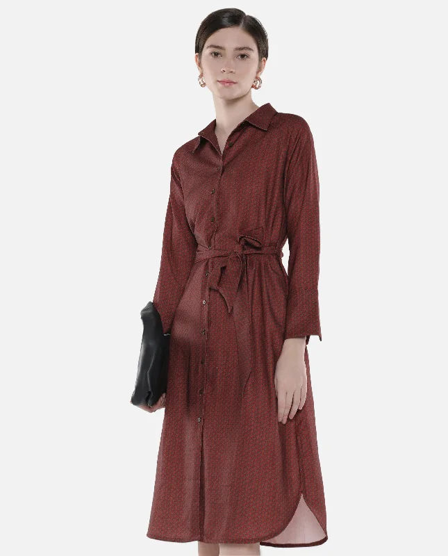 Pleated Women Dress with a Timeless and Elegant Texture Pleated Women Dress with a Timeless and Elegant Texture Rareism Women Paari Multi Printed Dress