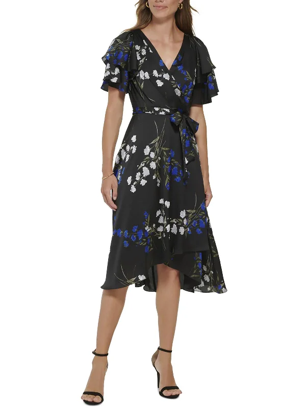 Strapless Women Dress with a Built - in Bra for Comfort and Support Strapless Women Dress with a Built - in Bra for Comfort and Support Petites Womens Causal Belt Sheath Dress