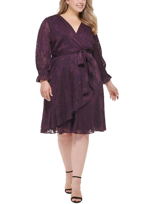Maxi Women Dress with Floral Print for a Bohemian Vibe Maxi Women Dress with Floral Print for a Bohemian Vibe Plus Womens Chiffon Jacquard Fit & Flare Dress