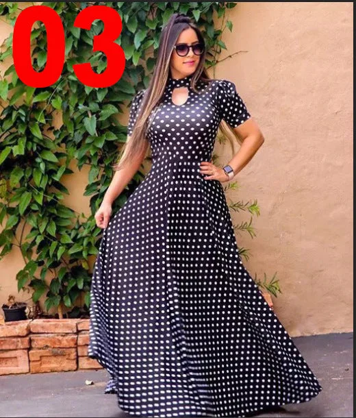03 Short Sleeve Polka Dot